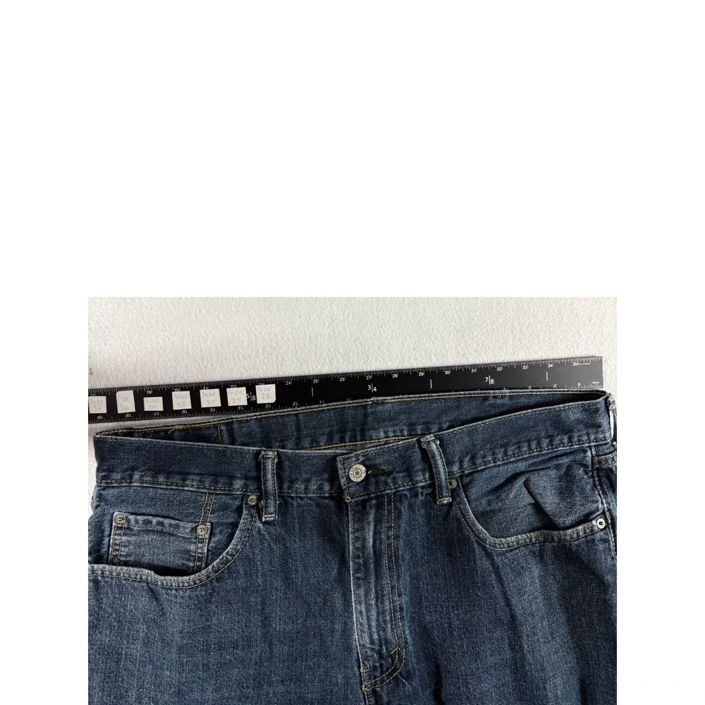 Levi's 559 Relaxed‎ Jeans Mens 38x32 Blue Denim Stretch Medium Wash Straight Leg